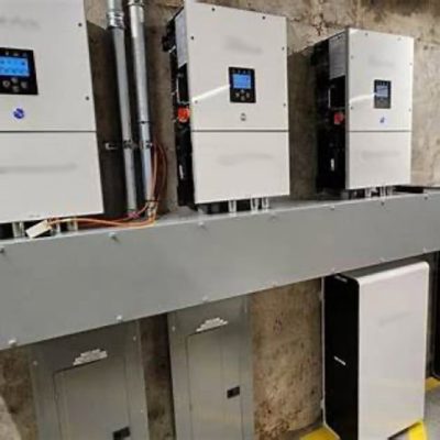 Commercial Battery Backup installation providing reliable backup power.