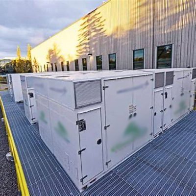 Industrial Battery Backup system supporting energy savings and resilience.