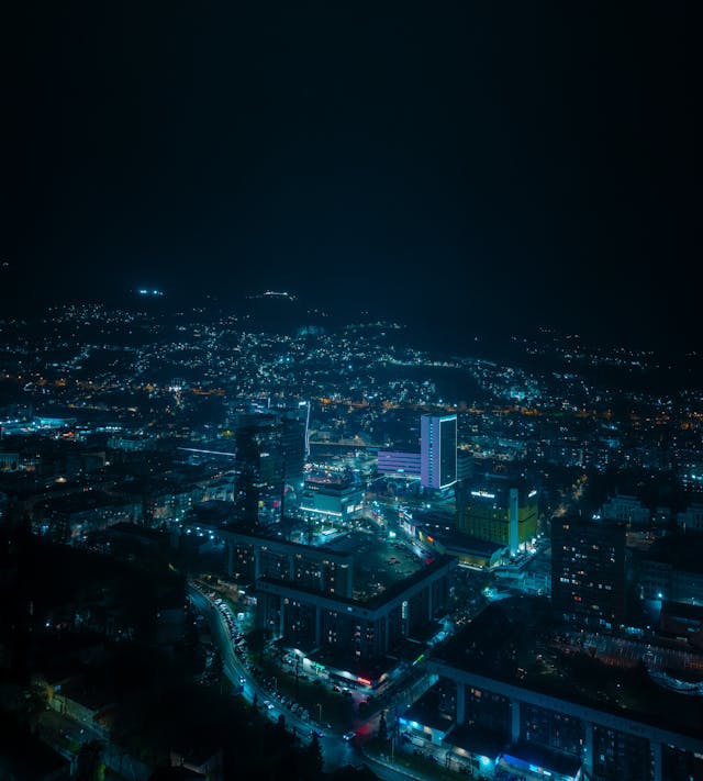 Commercial building with energy management systems -- The RPM Groups energy supply programs